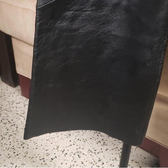 Wilson Pelle Black Leather Pants Size 0 - Picture 2 of 6